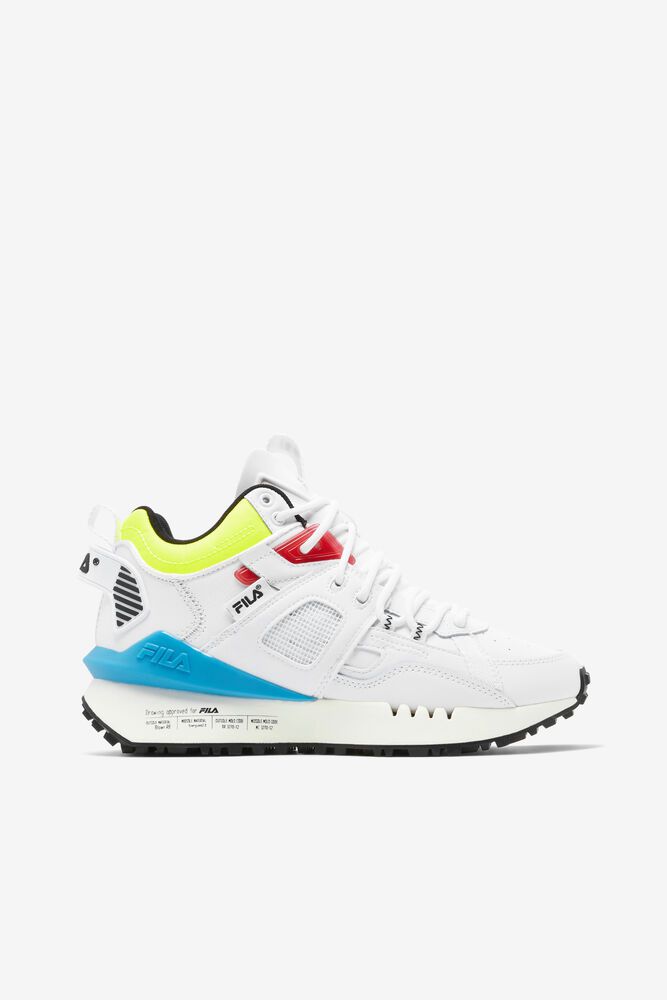 Fila Sneakers Womens White - Spectra - Philippines 4016892-GJ